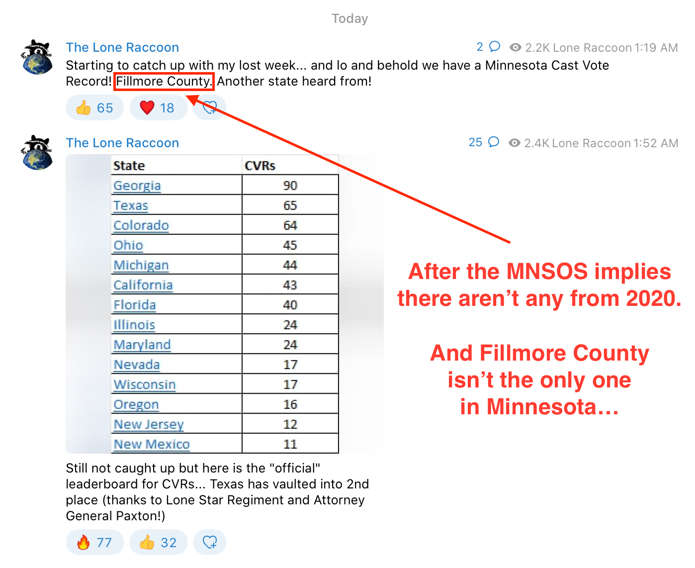 Cast Vote Record Cover Up in Minnesota: Part 4